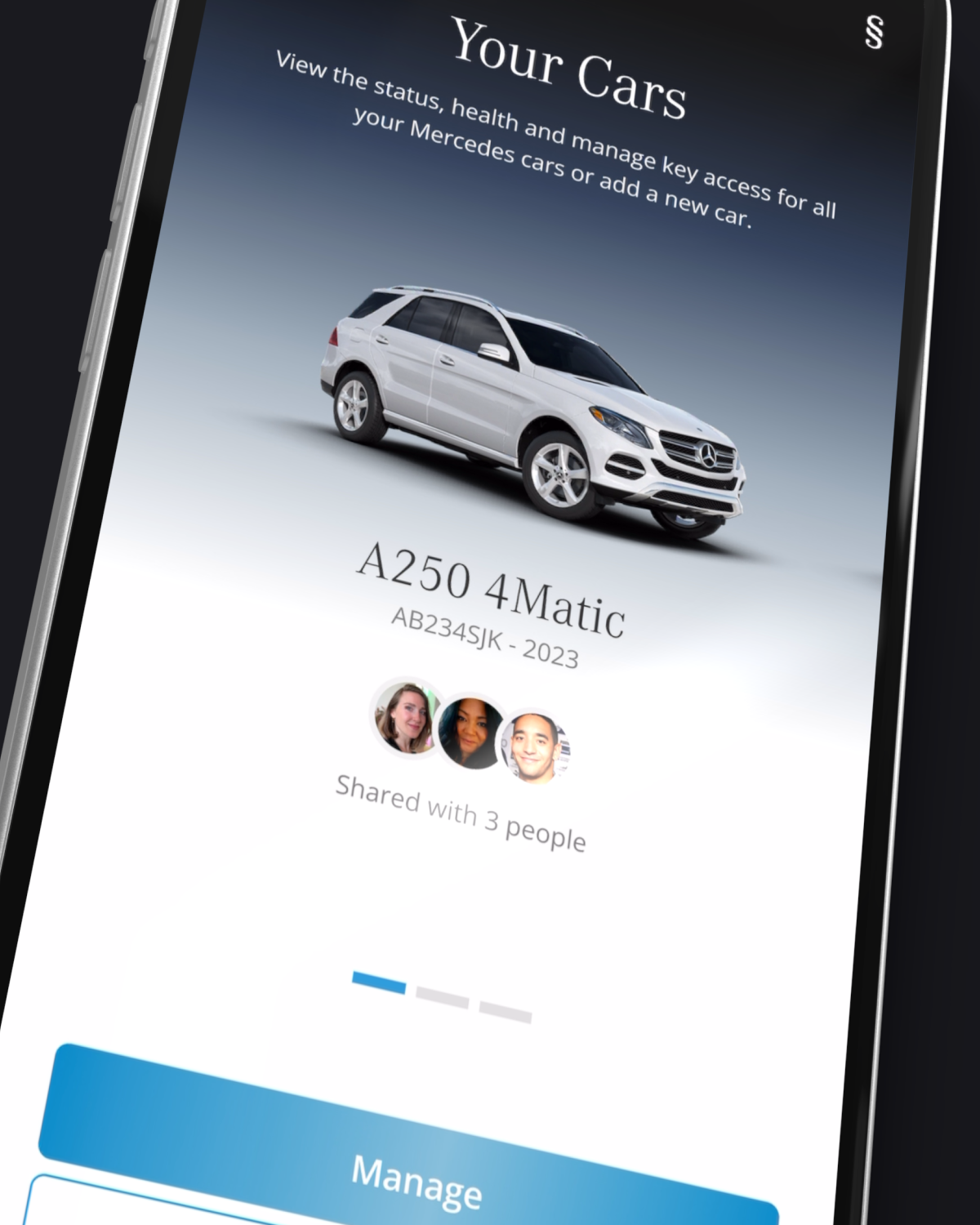Mercedes Me — A UX concept for Mercedes-Benz, reimagining how owners could safely share their vehicles through the Mercedes me app. Designed around trust, simplicity, and seamless digital handover to make car-sharing between friends and family effortless.